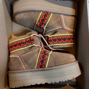 Women’s UGG Platform Boots with Design